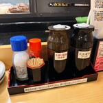や台ずし - 卓上調味料