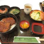 ヨーロッパ軒 - 2枚カツ丼セット(1300円)