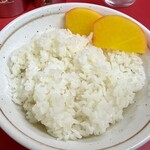 中華そば ますたに - ライスは価格据置¥250❗️