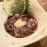 ウドンスタンド五頭 - ホタルイカの沖漬