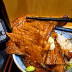 豚丼のはなとかち - 半バラ中盛