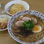 Chuuka Soba Heihachi - 中華そば・半チャーハンセット８５０円