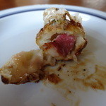 たこ焼き 風天 - ハバネロたこ焼き断面