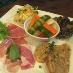 魚菜イタリアン SASUKE 新深江本店 - 前菜盛合せ