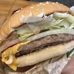 バーガーキング - 料理写真:ワッパーチーズ　チーズ感弱し