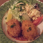 洋食 ログシー - カニクリームコロッケ