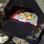 さくら - ピッツァを焼いてもらいます