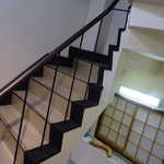 階段をぐんぐん上ります