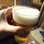 さくら - まずはビアーで乾杯！