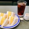 キリン珈琲 - アイスコーヒー530円 ＡSetエッグサンド350円