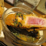 くんち - 2015.2芳寿豚の極上ロースとんかつ特製黄身おろしポン酢