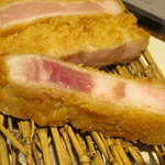 くんち - 2015.2芳寿豚の極上ロースとんかつ特製黄身おろしポン酢