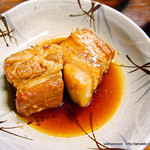 谷中 鳥よし - イベリコ豚の角煮