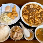 四川料理 金峰閣 - 麻婆豆腐セット