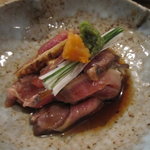 海物 山物 - 鶏たたき