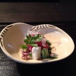 祇園 さゝ木 - 2015年2月　刺身はマグロ