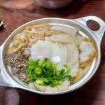 鍋焼うどん アサヒ - 鍋焼玉子うどん