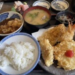 天ぷら 大吉 - 大吉セット1,000円