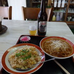 ひふみ食堂 - 料理写真:ラーメン450、炒飯550