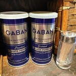 らーめん中々 - 卓上調味料