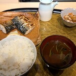 どやさこやさ - 焼鯖定食(税込み850円)