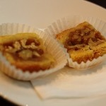 巴裡 小川軒 サロン・ド・テ - ドリンクについてくるのかな？　胡桃タップリのフロランタンン