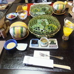 山中温泉　花紫 - 朝食もお部屋で。