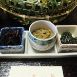 山中温泉　花紫 - 御飯にあう小鉢数種。