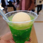 サブウェイ - ドリンク写真:クリームソーダ　330円