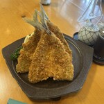 魚佐 - アジフライ定食