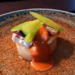 祇園 さゝ木 - 2015年2月　さわらの柚子味噌アップ写真