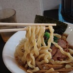自家製手打ち麺 禿 - 極太です