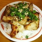 らーめん田 - ミニ肉丼は❤チャーシューの味が力強い♪