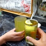 居酒屋 きよし - ハイボールとグレープフルーツハイ