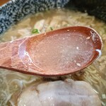 中華そば ばんや - 塩スープ
