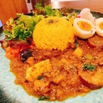 げしとうじ - チキン野菜ミックスカレー