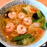 王水 - 料理写真:えびらーめん