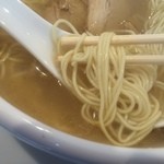 ラーメン専門店 徳川町 如水 - 徳川町 如水  ラーメン(塩) 　麺