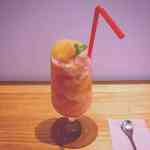 オーガニックカフェ　チャント - 夏季限定グラニータオーガニックブラッドオレンジ。 