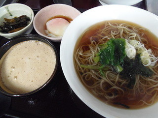 手打ち蕎麦しなの屋吉べぇ - 温とろろそば