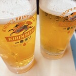 もつやき 登運とん - 生ビール