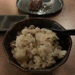 鉄板焼き八八 ワイン専門店 - ガーリックライス