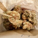 カリッジュ - 料理写真:とりももにくの磯部風味