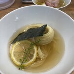 3931WORKS. - 味玉　昆布水つけ麺　塩