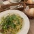 アフタヌーンティー・ティールーム - 料理写真:サルシッチャとルッコラのグリーンクリームソースパスタ（パンつき）