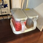 博多ラーメン清水屋 - トッピング　　博多ラーメンといえば