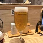 築地玉寿司 はなれ - ドリンク写真:まずは生