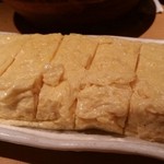 魚金 - 玉子焼き５８０円。