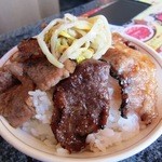 熟成焼肉いちばん - ④自作？の焼肉丼