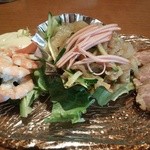 中国料理 百楽 - 前菜三品盛り合わせ